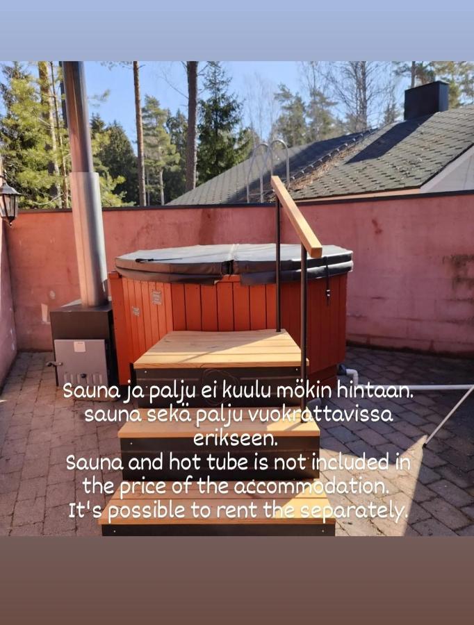 Juhlamenot Oy Villa Soderkulla  Buitenkant foto